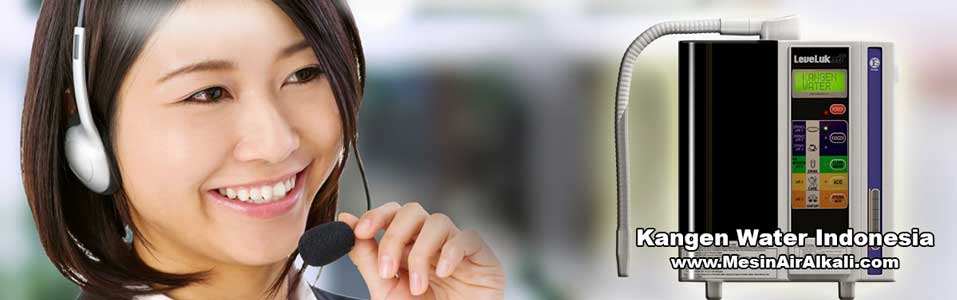 nomor telepon alamat terdekat distributor kangen water